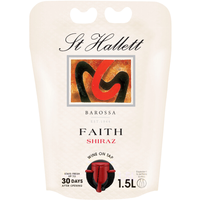 St Hallett Faith Shiraz 1.5L Bagnum
