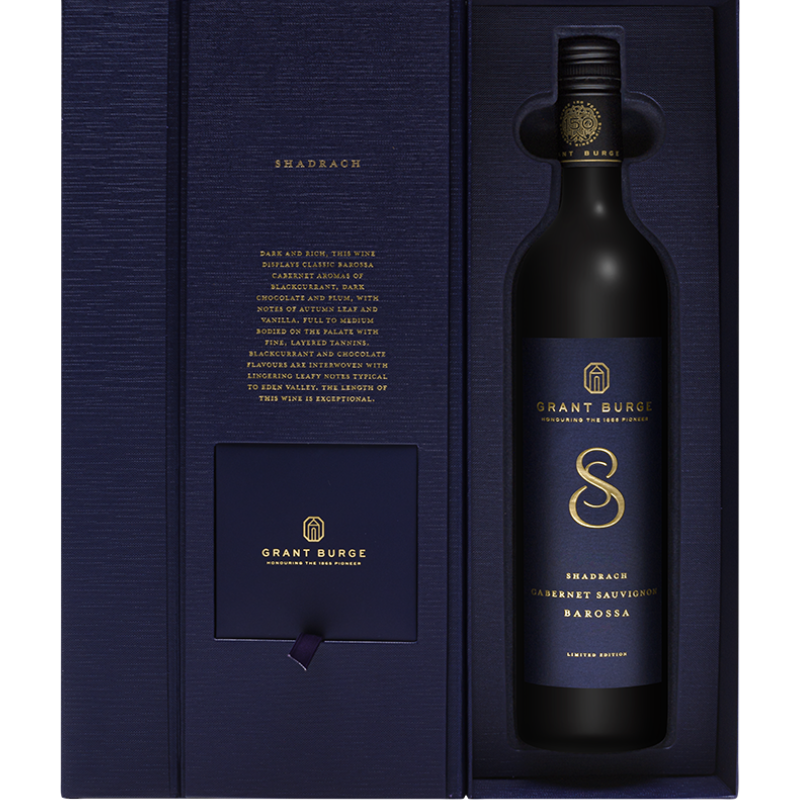 2013 Grant Burge Shadrach 8 Year Old Cabernet Sauvignon 3 pack (Gift Box) Screwcap