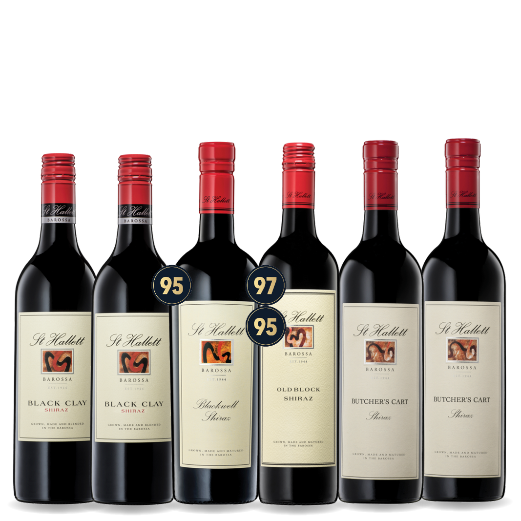 Sensational St Hallett Shiraz Mixed 6 Pack